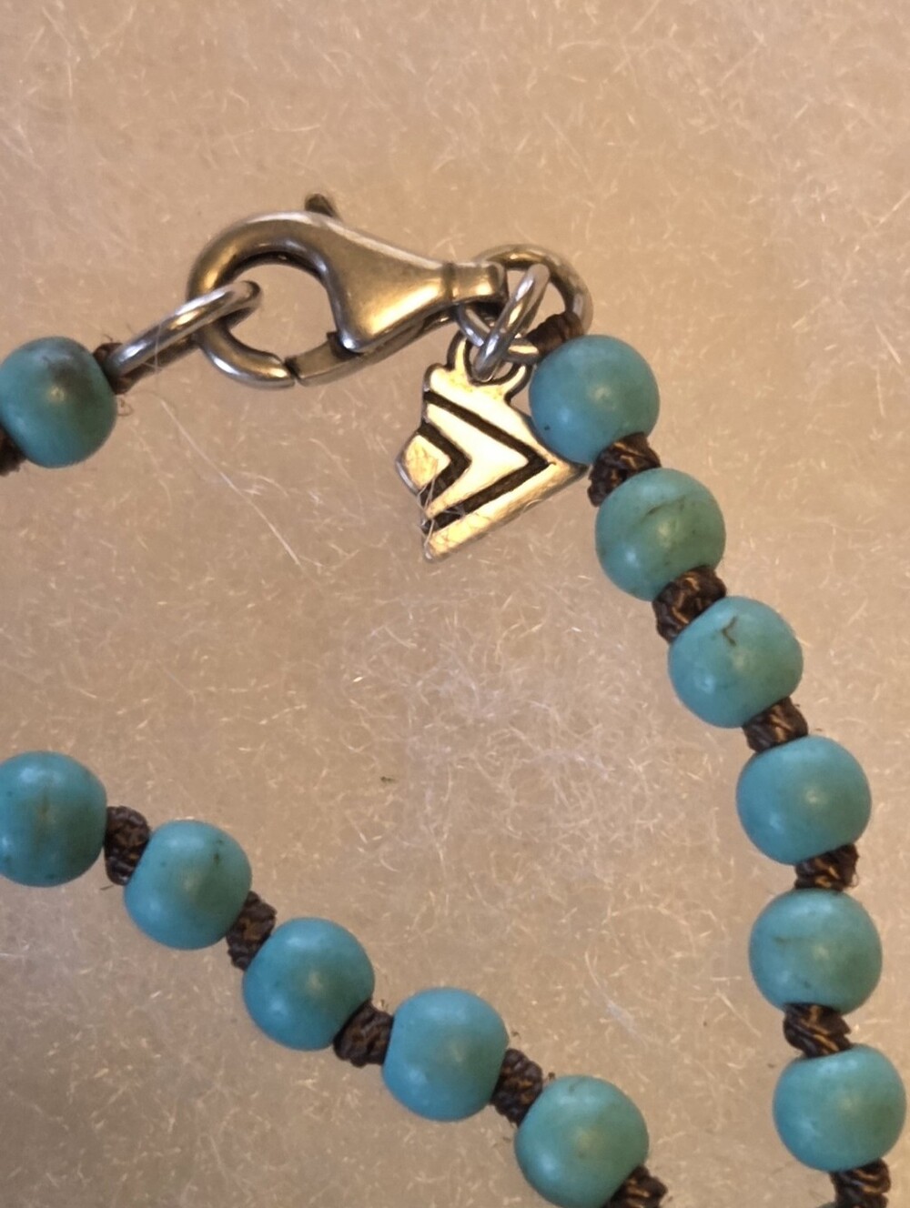 Silpada Sterling Silver & Howlite Necklace - Picture 4 of 12